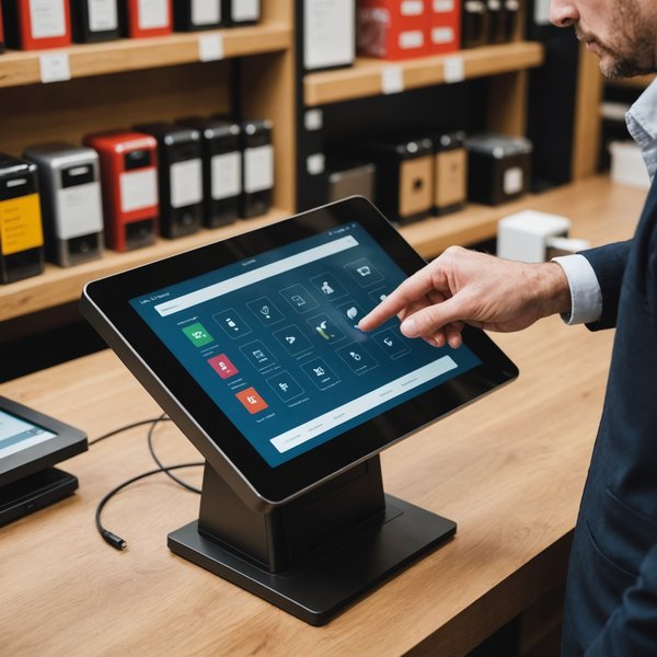 Comment configurer un écran tactile pour une utilisation dans un environnement de point de vente?