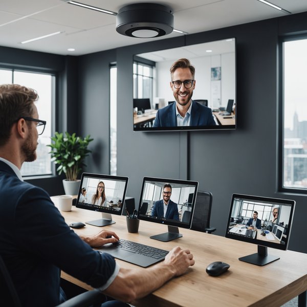 Quels sont les avantages des webcams 4K pour des vidéoconférences professionnelles?